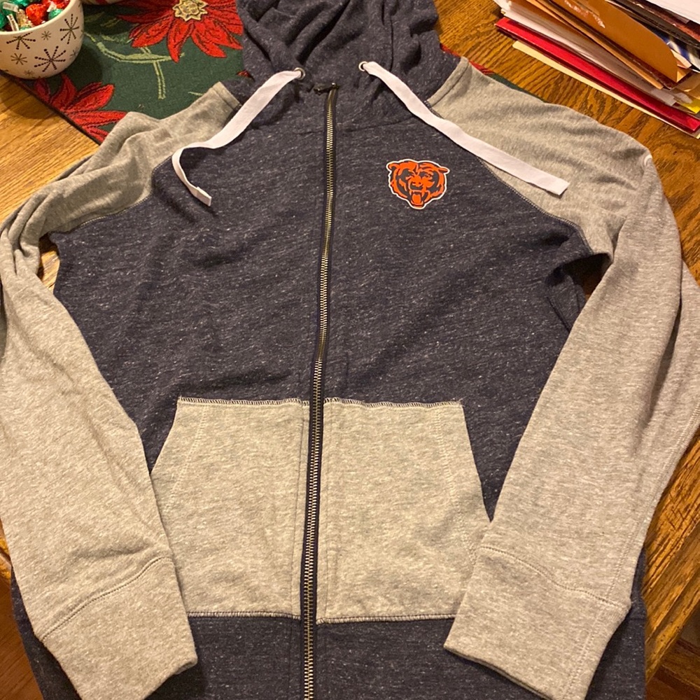 Chicago Bears Zip Up Hoodie